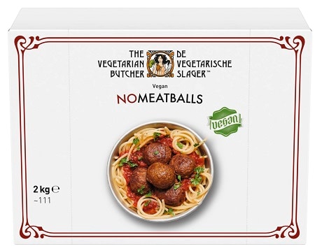 The Vegetarian Butcher Jak Klopsiki (No Meatballs) 2 kg - Wyroby oparte na produktach roślinnych, bazujące na smaku i teksturze mięsa zwierzęcego.